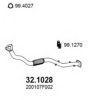 NISSA 200100F000 Exhaust Pipe